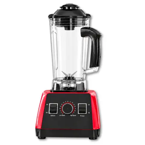 Licuadora Industrial De Alta Potencia Sokany SK-666 Rojo