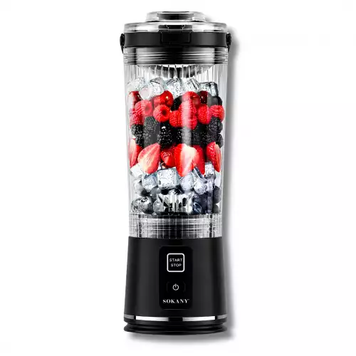 Licuadora Portátil Recargable USB Sokany SK 01023 Para Batidos
