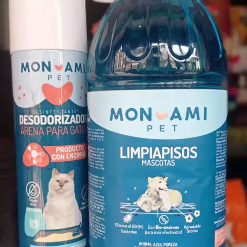 Limpiador enzimático y desodorizador arena gatos