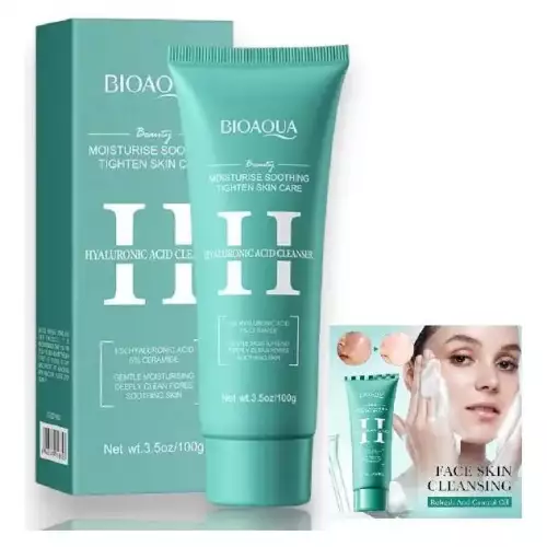 Limpiador facial con ácido hialurónico 100 g hidratante