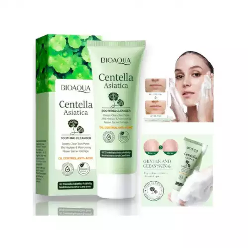 Limpiador facial hidratante con centella asiática