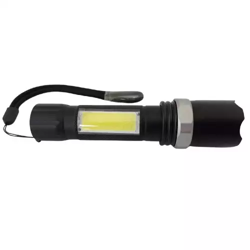 Linterna Tactica Led Recargable Con Zoom