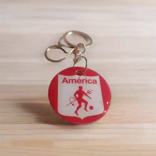 LLAVERO EN RESINA  AMERICA DE CALI