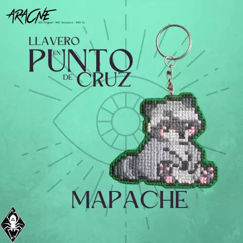 LLAVERO MAPACHE