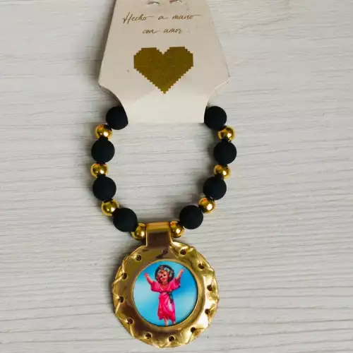 Llavero religioso ángel de la guarda