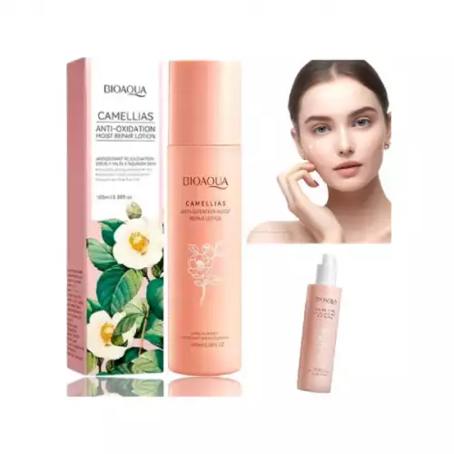 Loción facial nutritiva de camelia hidratante