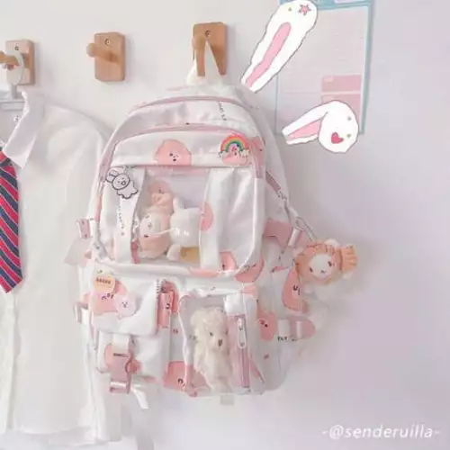 Maleta kawaii ositos peluche impermeable 45x35