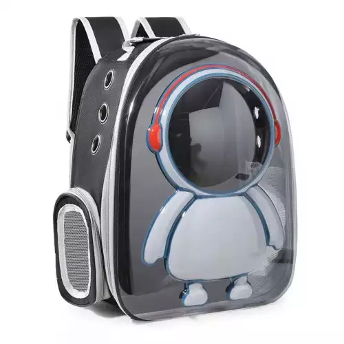 Maleta Mochila Capsula para Mascotas Perro-Gato Astronauta
