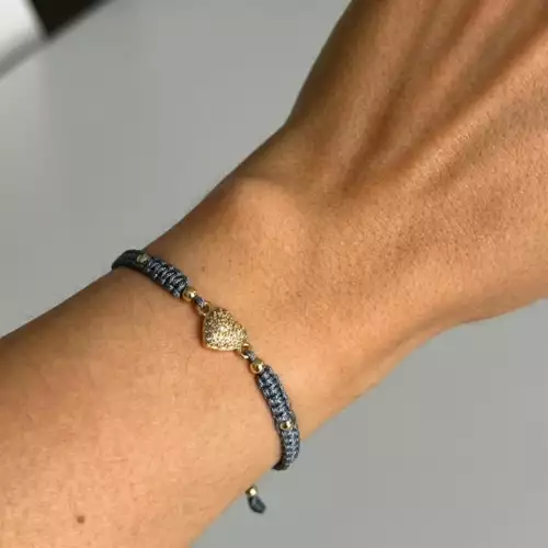 Manilla corazón elegante para usar todos los días