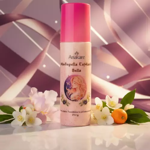 Mantequilla Corporal Exfoliante Bella (Aroma Floral Frutal Gourmand) - Anakare