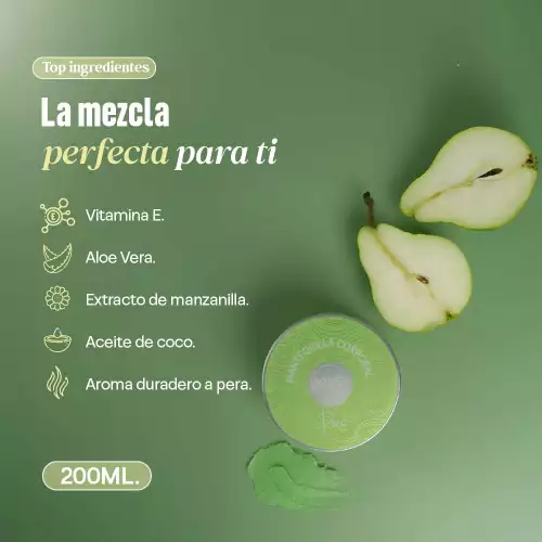 MANTEQUILLA CORPORAL PERA  200 ML