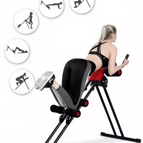 Máquina abdominal plegable para ejercicios en casa