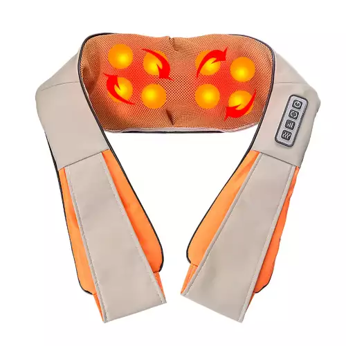 Masajeador cervical cuello espalda con calor terapéutico