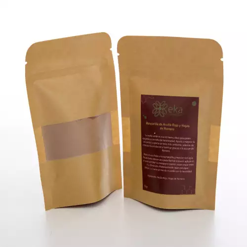 Mascarilla arcilla roja romero revitalizante facial