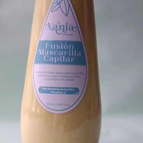 Mascarilla capilar con karite y vitamina E reparadora