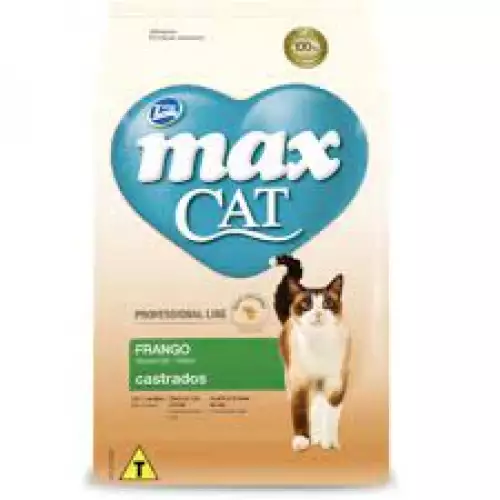MAX CAT CASTRADO ADULTO 1 KILO POLLO