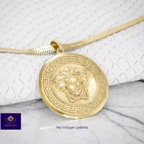Medalla Medusa Dorada