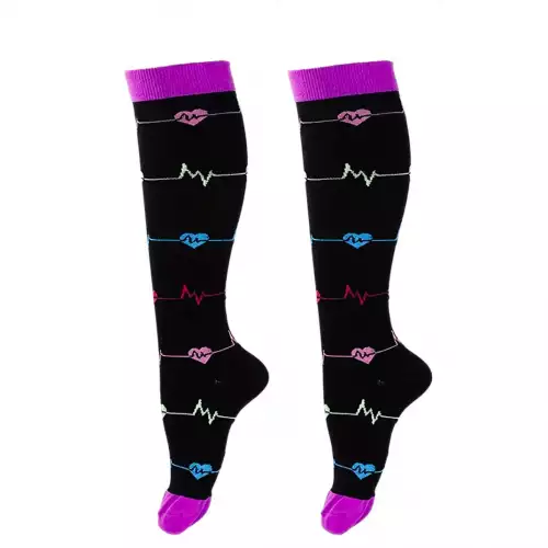 MEDIAS DE COMPRESION NEGRA-ELECTRO---S/M 34-38