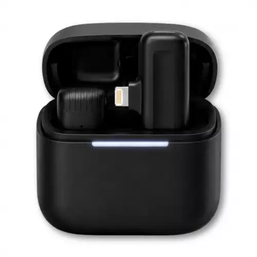 Micrófono Inalámbrico De Solapa J11 Tipo Lightning Audio Omnidireccional