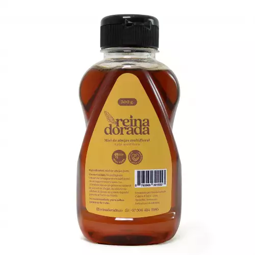 Miel pura y cruda 500g multifloral sin pasteurizar