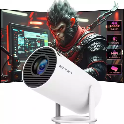 Mini Proyector HY300 Pro 4K 1080P - Tu Cine en Cualquier Lugar