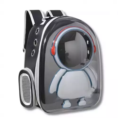 Morral Tipo Astronauta HTKR TM Maleta Ventilada Para Mascotas