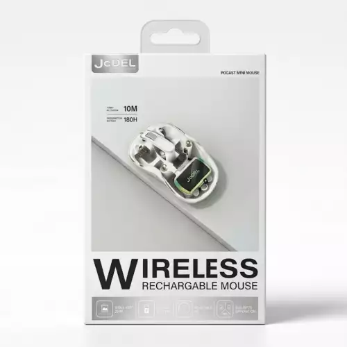 Mouse Inalámbrico Jedel WD141 Recargable Con Conexión USB RGB - La ...