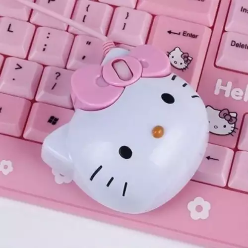 Mouse Optico Hello Kitty