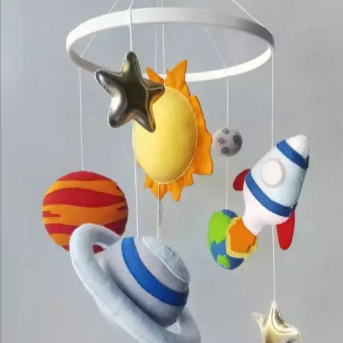 Movil para bebé "SISTEMA SOLAR"