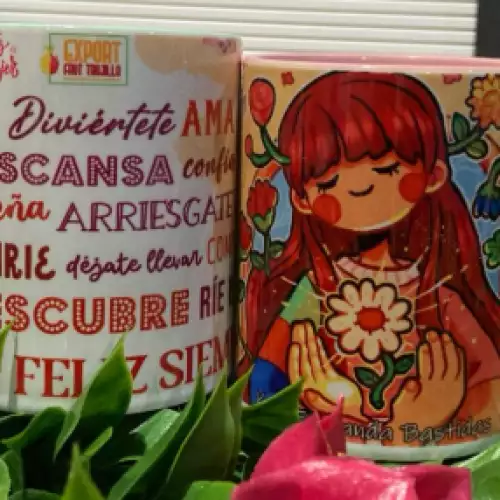 Mug de cerámica 11 oz personalizado con sublimación