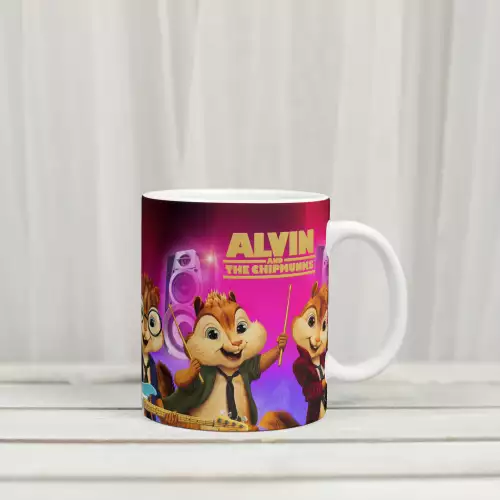 Mug Pocillo Personalizado Alvin y la Ardillas