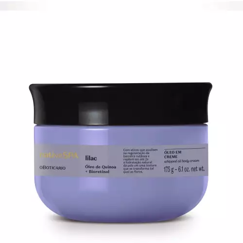 Óleo corporal hidratante aroma lila con quinoa