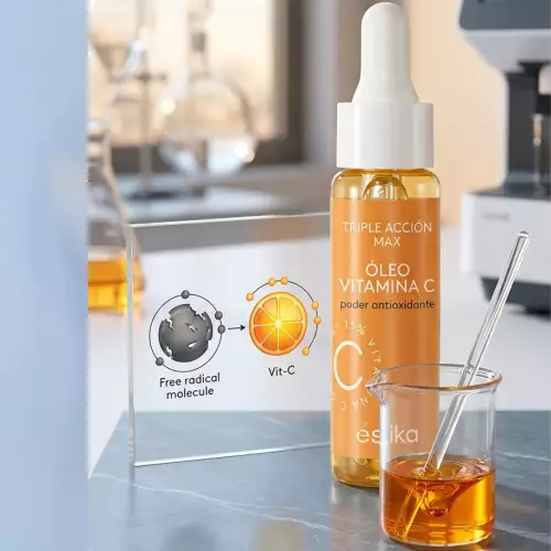 Óleo facial vitamina C antioxidante luminosidad 19 ml