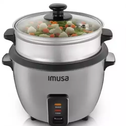 Olla arrocera Imusa 1 libra con vaporera