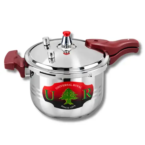 Olla De Presion De Acero Inoxidable Universal Royal 5 Litros IU-5LSS