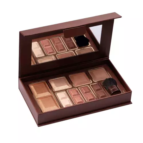 Paleta multifuncional cocoa 8 tonos con brocha
