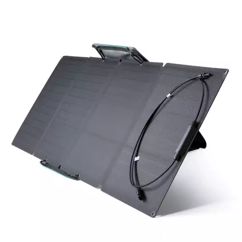 Panel solar plegable 110W impermeable portátil