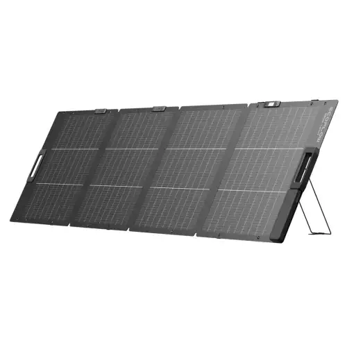 Panel solar plegable 220W bifacial con conector XT60
