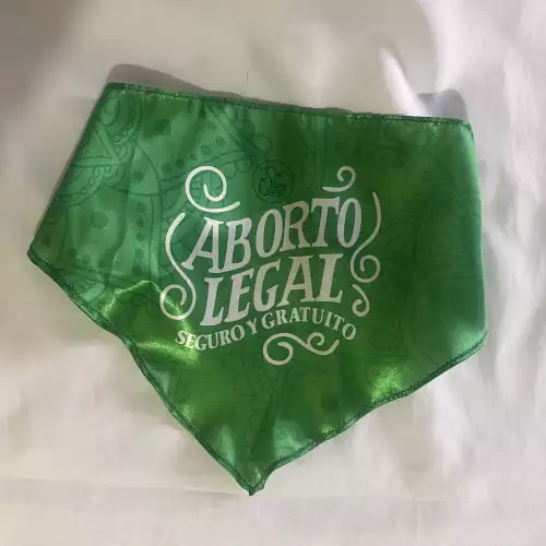 Pañoleta verde