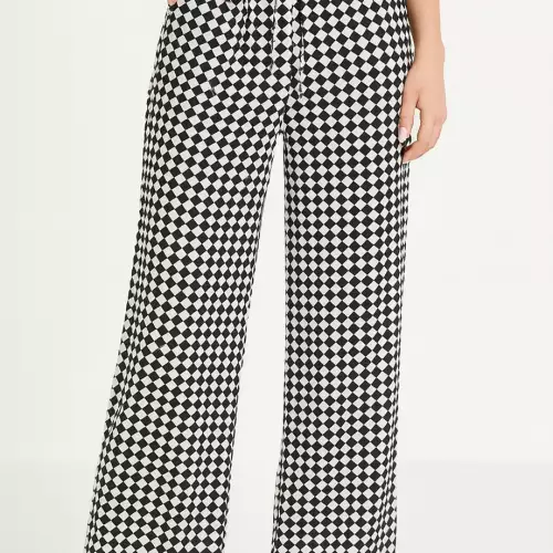 Pantalon Palazzo Ancho Estampado
