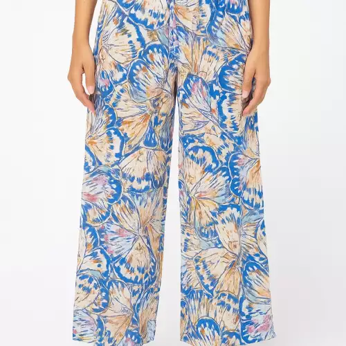Pantalon Palazzo Estampado