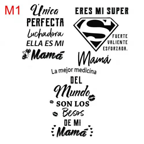Paquete por 3  sticker mama