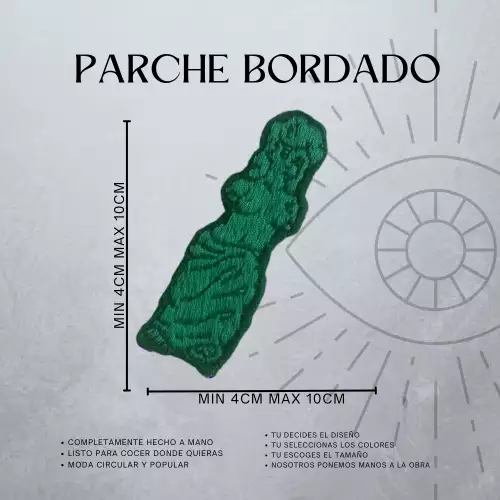 PARCHE BORDADO PERSONALIZADO