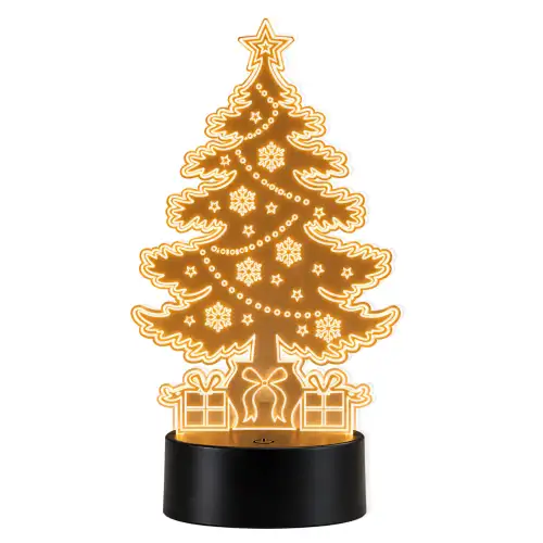 Parlante Lampara Arbol De Navidad Con Bluetooth Y Luces LED RGB 7 Colores
