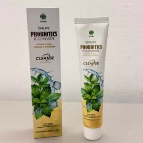 Pasta dental con probióticos equilibrio flora bucal