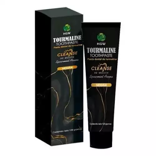 Pasta dental turmalina negra limpieza profunda detox
