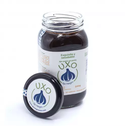 Pasta pura de ajo negro 500g lista para usar