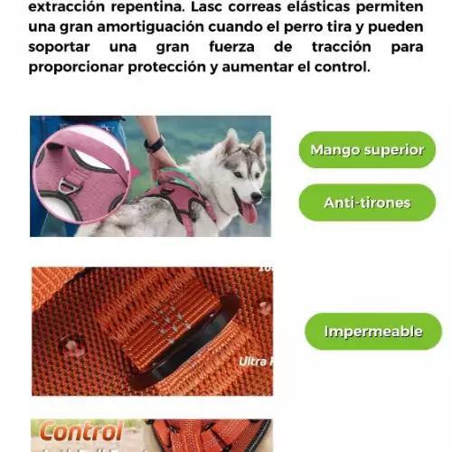 Pechera Absorción De Impactos Amortiguación Extra Talla L Rojo