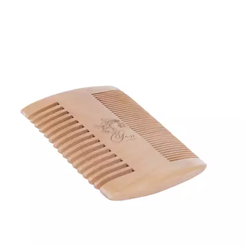 Peine de bambú antifrizz para todo tipo de cabello