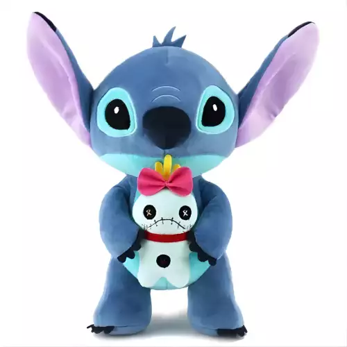 Peluche Gigante Stitch Con Scrump – Muñeco Suave Grande Ideal Para Regalo Y Decoración